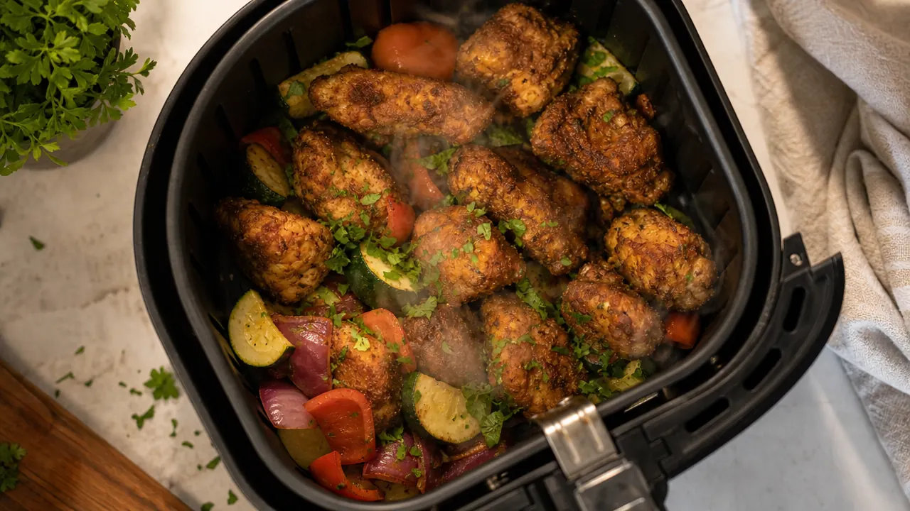 How to Cook Crispy, Even Meals in a Compact Air Fryer
