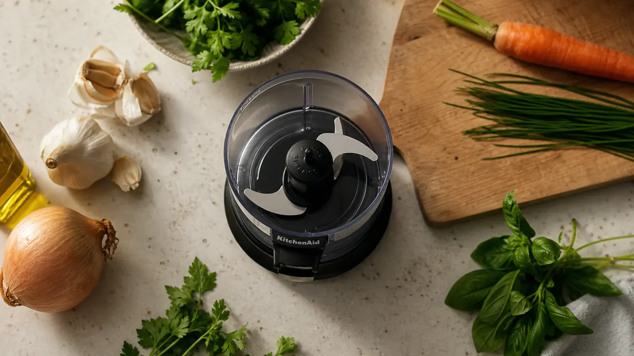 How to Prep Vegetables Fast Using a Mini Food Processor